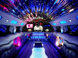 hummer limo interior