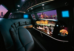 suv limo interior